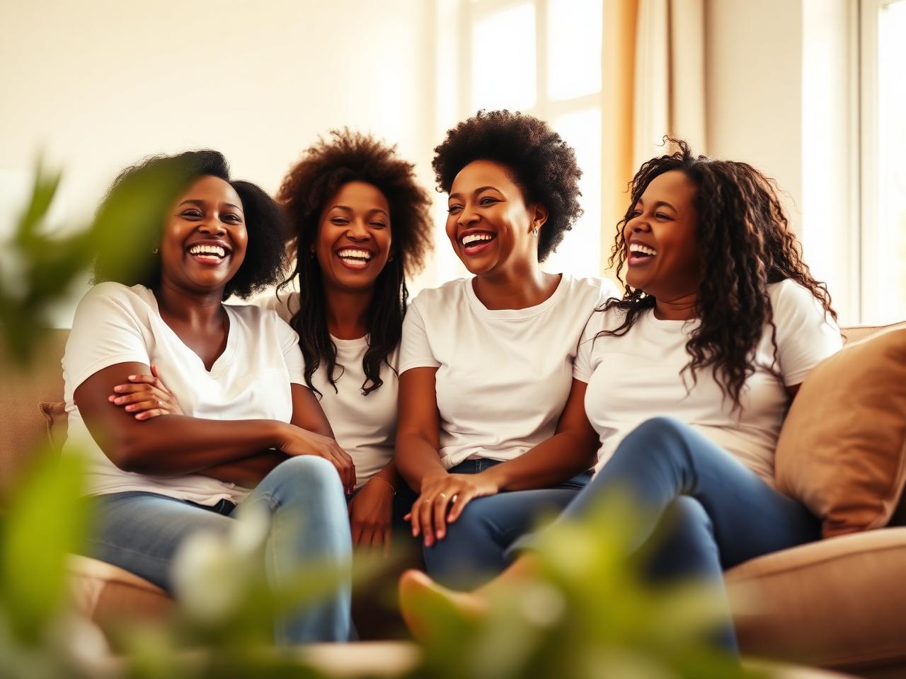 Women in the 40+ Life community laughing together